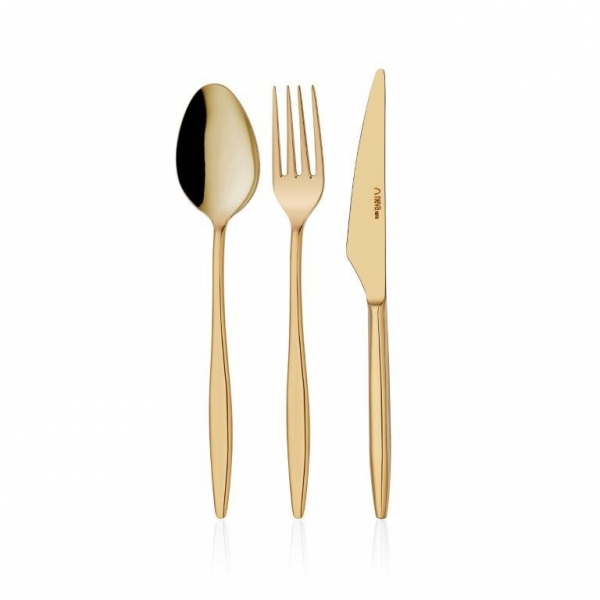 Neva N2861 Velvet Gold 84 Parça Çatal Kaşık Bıçak Takımı