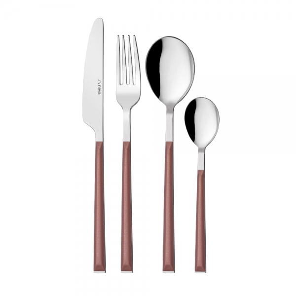Neva N2864 Rose Chocolate 84 Parça Çatal Kaşık Bıçak Takımı