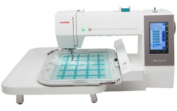 Janome Memory Craft MC550E Dikiş ve Nakış Makinesi