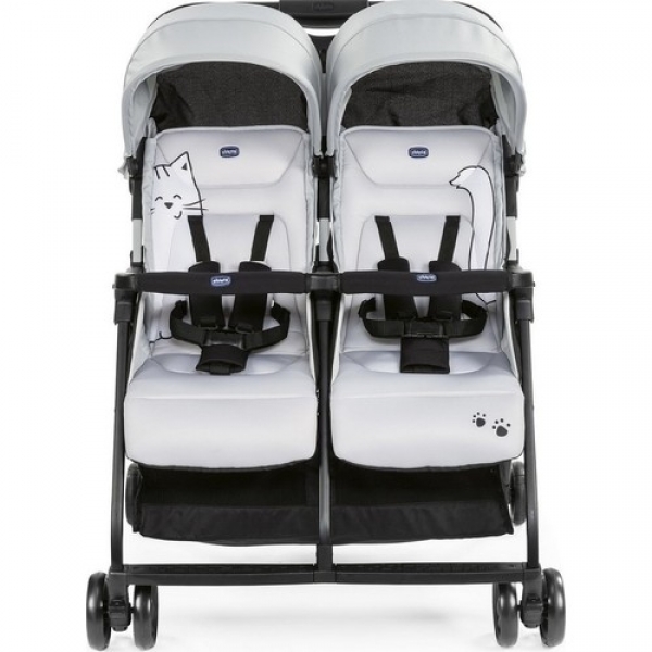 Chicco Ohlala 2 Twin Silver Cat Bebek Arabası