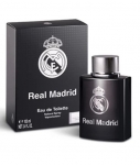 Real Madrid Black EDT 100 ml Erkek Parfümü resim