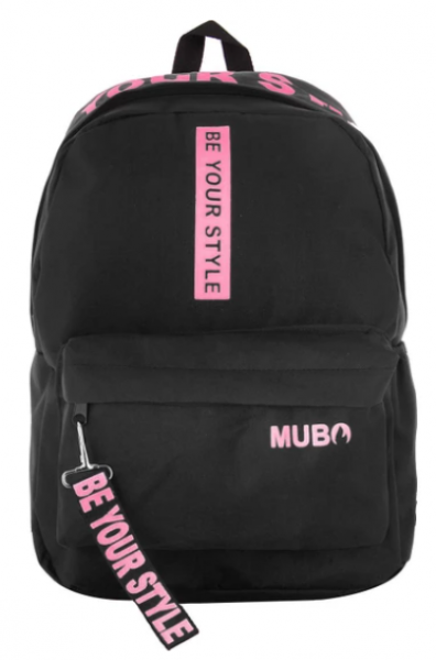 Mubo 1901 Sırt Çantası (Pembe / Siyah)