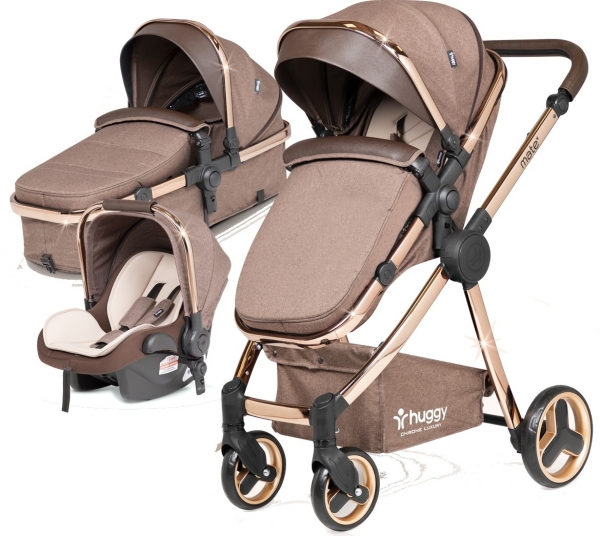Huggy Mate Chrome Luxury Travel Sistem Bebek Arabası