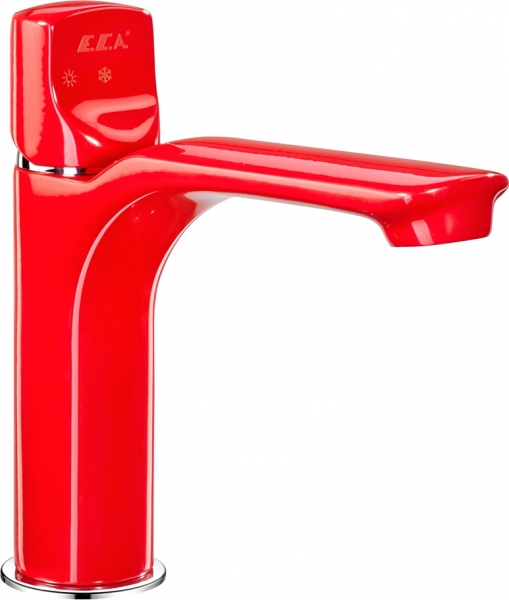E.C.A. Myra 104308986 Lavabo Bataryası (Kırmızı)