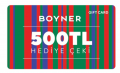 Boyner 500 TL Hediye Kartı Hediye Kartı