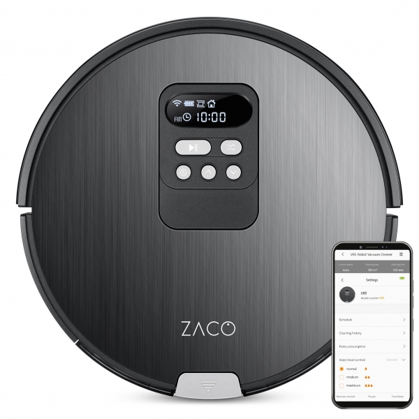 Zaco V85 Robot Süpürge+Mop