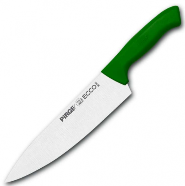 Pirge 38161 Ecco Şef Bıçağı 21 cm (Yeşil)