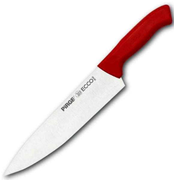 Pirge Ecco Şef Bıçağı 23 cm (Kırmızı)