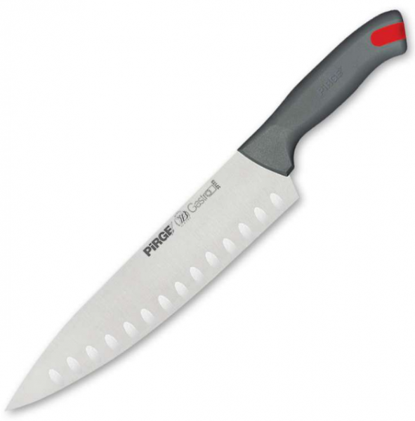 Pirge 37173 Gastro Oluklu Şef Bıçağı 25 cm (25 cm)