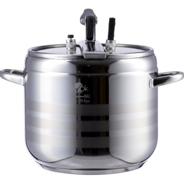 Evoks Inox Düdüklü Tencere (9 Litre)