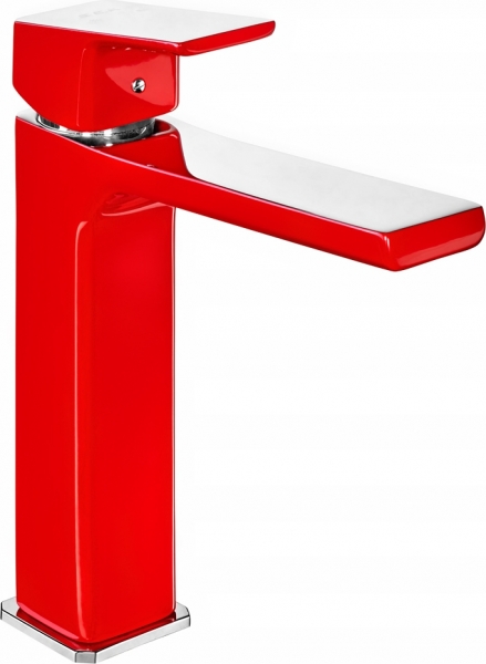 E.C.A. Tiera Orta Boy 103388003 Lavabo Bataryası (Kırmızı)