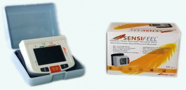 Sensifeel Türkçe Bilekten Tam Otomatik Tansiyon Aleti