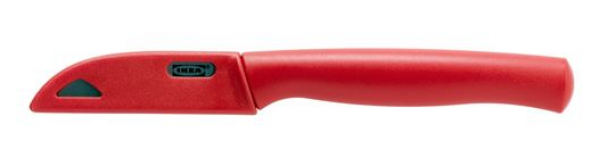 Ikea Skalad Soyma Bıçağı 7 cm (Kırmızı)