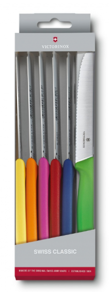 Victorinox VT 6.7839.6G Swiss Classic Domates Bıçağı Seti 6 Parça