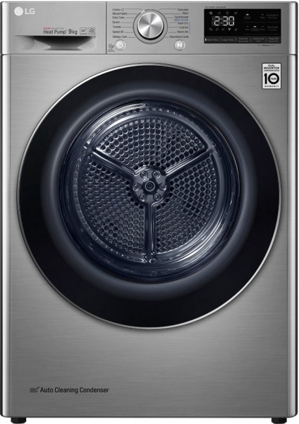 LG RC90V9EV2W Isı Pompalı Kurutma Makinesi (Gümüş)