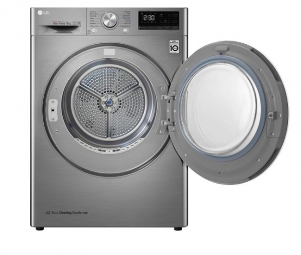 LG RC90V9EV2W Isı Pompalı Kurutma Makinesi (Gümüş)