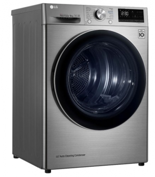 LG RC90V9EV2W Isı Pompalı Kurutma Makinesi (Gümüş)