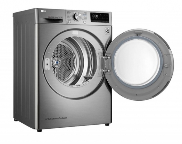 LG RC90V9EV2W Isı Pompalı Kurutma Makinesi (Gümüş)