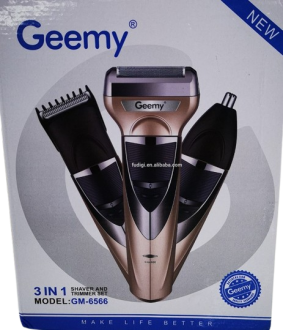 Geemy GM-6566 Çok Amaçlı Tıraş Makinesi