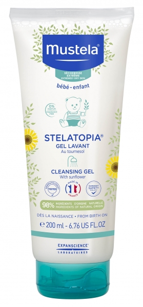 Mustela Stelatopia Cleansing Cream Baby 200 ml Şampuan (200 ml)