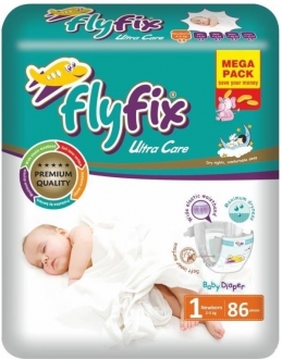 Flyfix 1 Beden Bebek Bezi