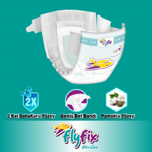 Flyfix 5 Beden Bebek Bezi