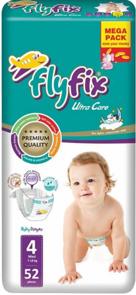 Flyfix 4 Beden Bebek Bezi