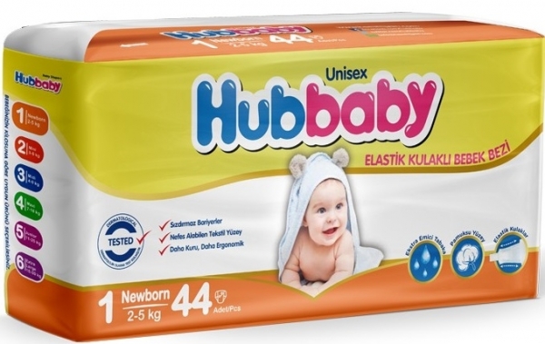 Hubbaby 1 Beden Bebek Bezi