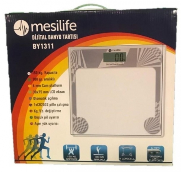 Mesilife BY1311 Dijital Banyo Tartısı