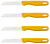 Solingen Delik Saplı Tırtıklı Meyve Bıçağı Seti 4 Parça