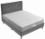 US. Sleeping Ultra Super Gray 140x200 cm Yaylı Yatak