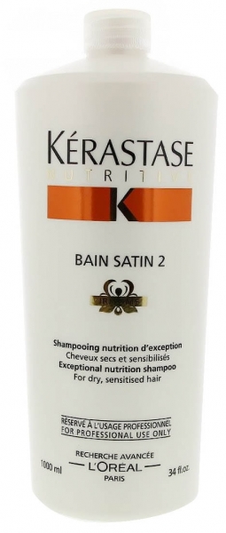 Kerastase Nutritive Bain Satin 2 1000 ml Şampuan (1 litre)