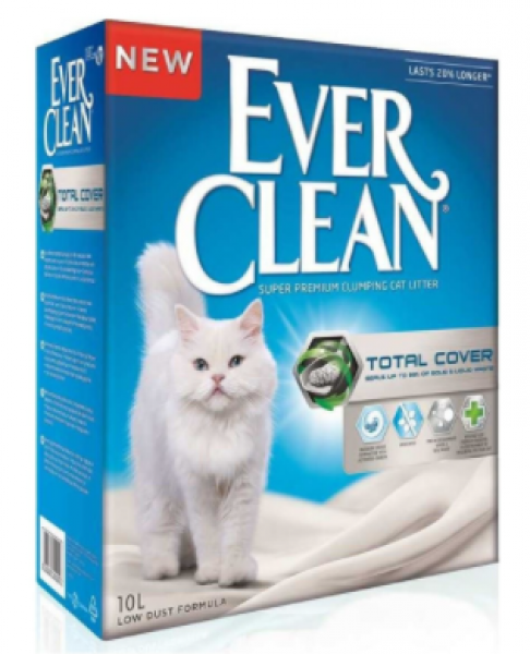 Ever Clean Total Cover 10 lt Kedi Kumu