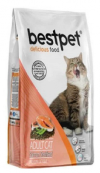 Bestpet Somonlu Kısırlaştırılmış 1 kg Kedi Maması