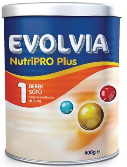 Evolvia NutriPRO Plus 1 Numara 400 gr Bebek Sütü