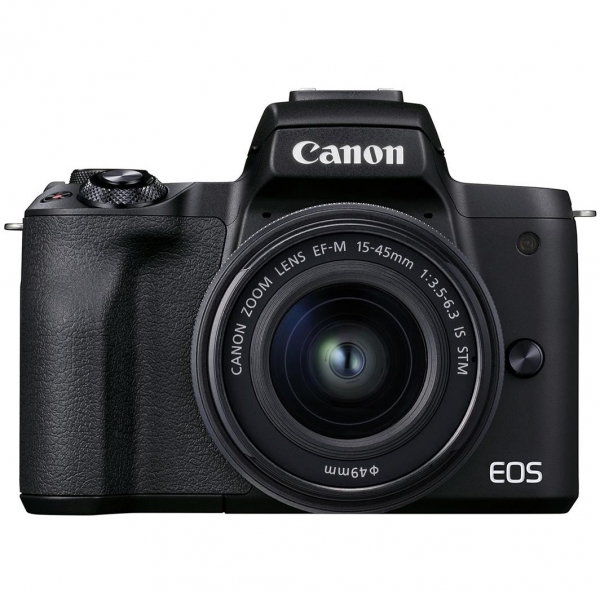 Canon EOS M50 Mark II 15-45mm Aynasız Fotoğraf Makinesi (15-45 mm)