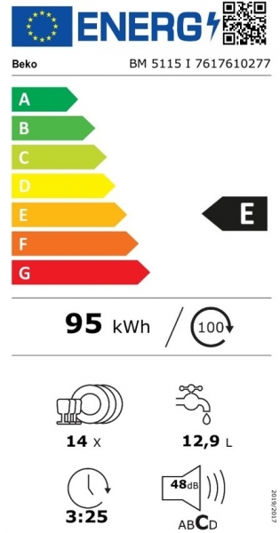 Beko BM 5115 I Bulaşık Makinesi