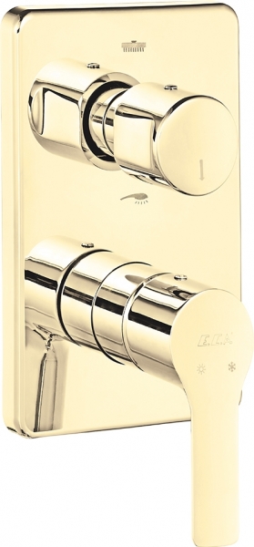 E.C.A. Luna Ankastre 102867206-KDE Banyo Bataryası (Altın)