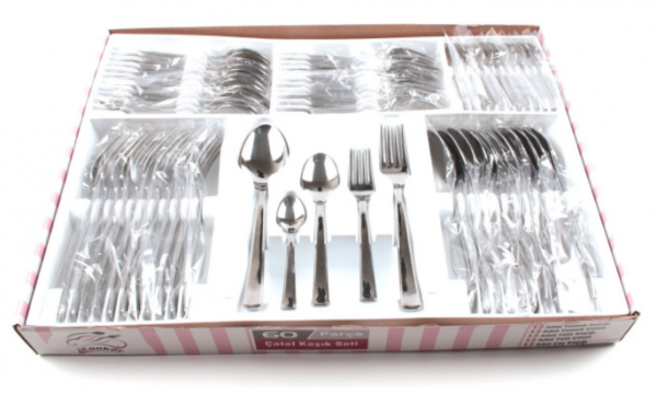 Cooker Milas CKR-2185 60 Parça Çatal Kaşık Bıçak Takımı
