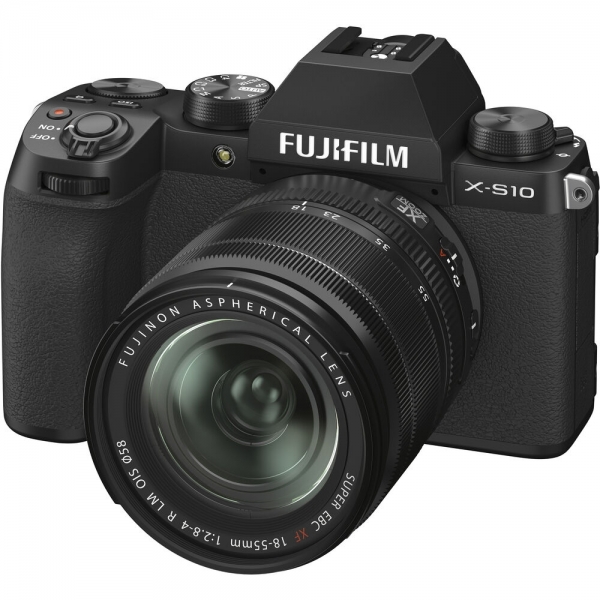 Fujifilm X-S10 18-55mm Aynasız Fotoğraf Makinesi (18-55 mm)