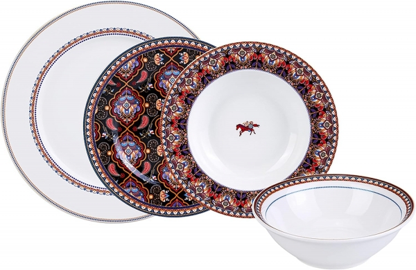 Karaca Agra 24 Parça Yemek Takımı