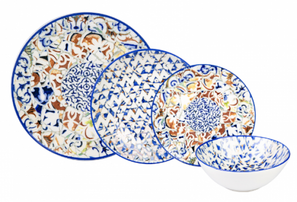Karaca Mosaico 24 Parça Yemek Takımı