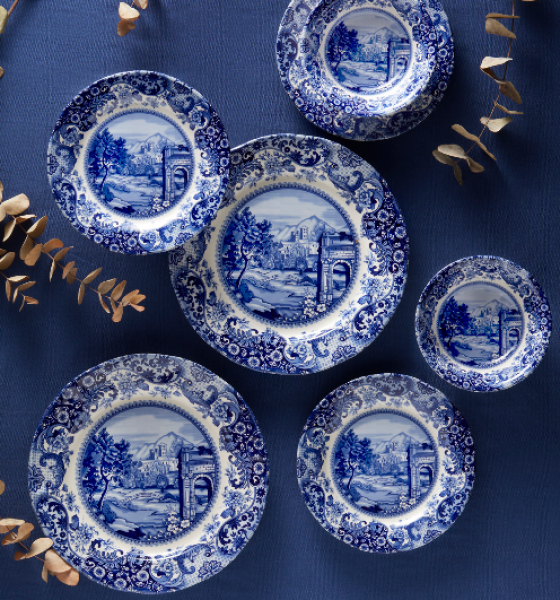 Karaca Blue Castle 24 Parça Yemek Takımı