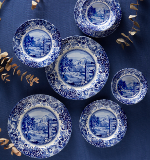 Karaca Blue Castle 24 Parça Yemek Takımı