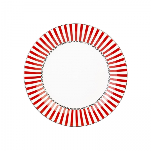 Jumbo Royal Red Colors 24 Parça Yemek Takımı (Kırmızı)