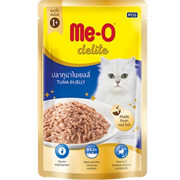 Me-O Delite Ton Balığı Jelly 70 gr Kedi Maması