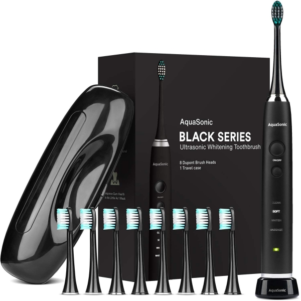 AquaSonic Black Series Şarjlı Diş Fırçası