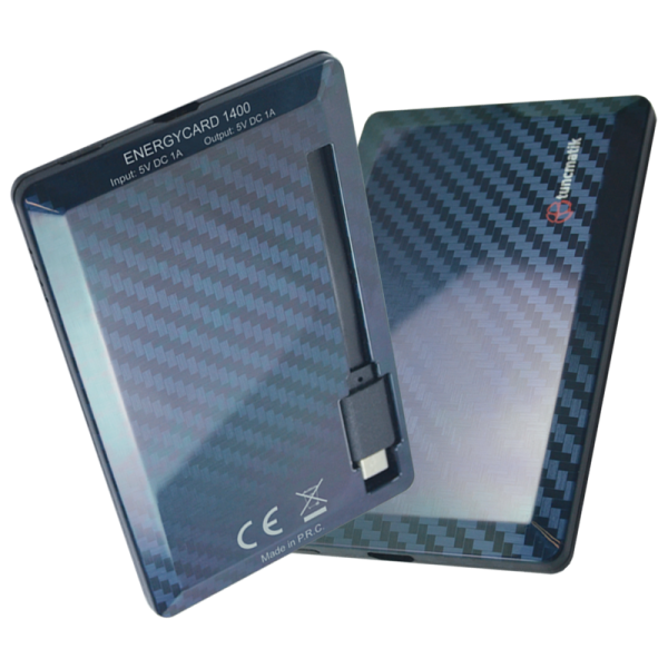 Tuncmatik EnergyCard 1400 Micro USB 1400 mAh Powerbank