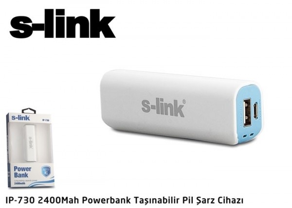 S-link IP-730 2400 mAh Powerbank