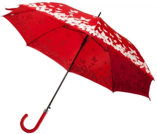 Biggbrella Renk Değiştiren Kelebek Klasik Kadın Şemsiye